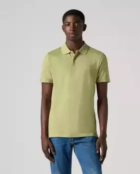 Мужская рубашка-поло облегающего кроя с короткими рукавами Levi's, зеленый