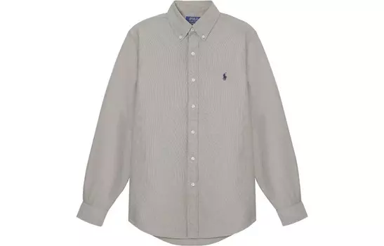 Мужская рубашка Polo Ralph Lauren, Серый