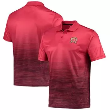 Мужская рубашка-поло Red Maryland Terrapins Marshall Colosseum