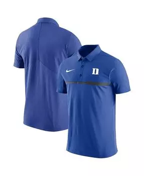 Мужская рубашка-поло Royal Duke Blue Devils 2023 Coaches Performance Nike, синий