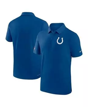 Мужская рубашка-поло Royal Indianapolis Colts Sideline Coaches Performance Nike, синий