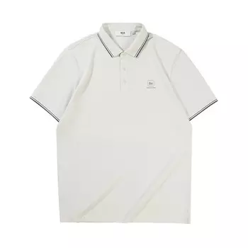 Мужская рубашка-поло с изображением китайского дракона Hla, белый