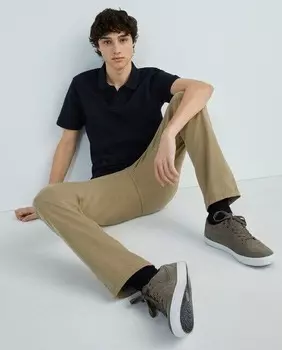 Мужская рубашка-поло с коротким рукавом Boss Orange, синий