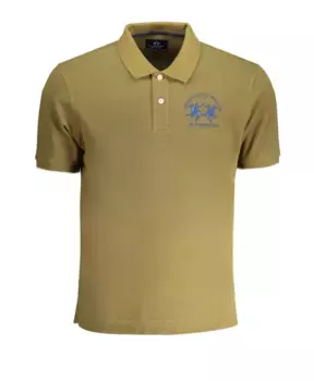 Мужская рубашка поло с коротким рукавом La Martina, зеленый