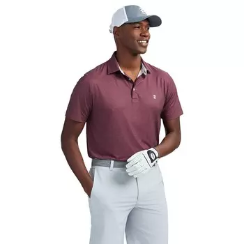 Мужская рубашка-поло с короткими рукавами для гольфа IZOD Swingflex Elite Golf, цвет Velvet Maroon