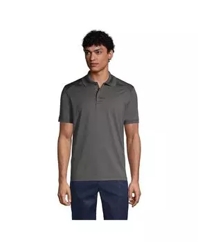 Мужская рубашка поло с короткими рукавами для школьной формы Rapid Dry Lands' End