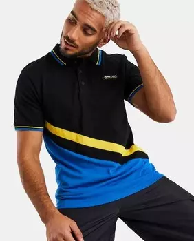 Мужская рубашка-поло с короткими рукавами Nautica, черный