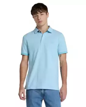 Мужская рубашка поло с короткими рукавами Oxford Slim fit Timberland, синий