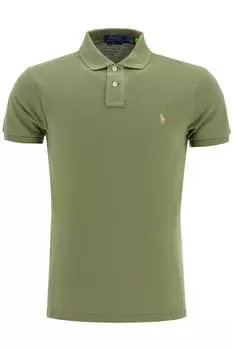 Мужская рубашка поло с короткими рукавами Polo Ralph Lauren, зеленый