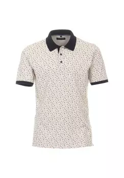 Мужская рубашка-поло с принтом CASAMODA, цвет Champagner