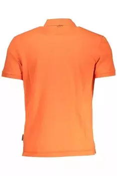 Мужская рубашка-поло с вышивкой логотипа Napapijri, розовый