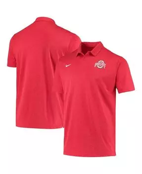 Мужская рубашка поло scarlet ohio state buckeyes college performance Nike