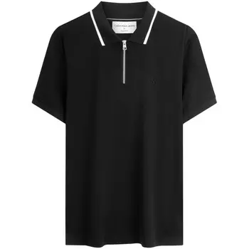 Мужская рубашка поло серии SS24 Calvin Klein, белый