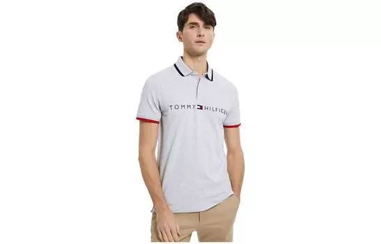 Мужская рубашка-поло Tommy Hilfiger, цвет 001