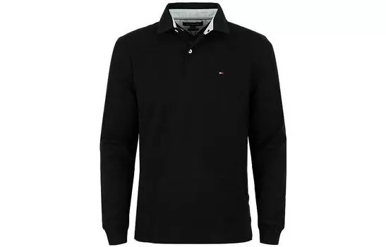 Мужская рубашка-поло Tommy Hilfiger, цвет Black