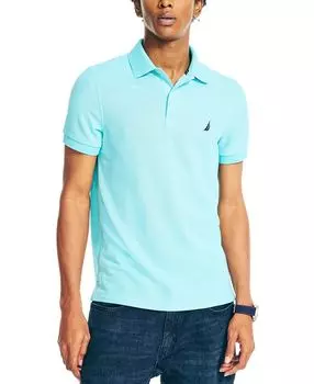 Мужская рубашка поло узкого кроя, изготовленная из экологически чистых материалов Nautica, мульти