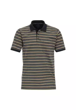 Мужская рубашка-поло в полоску CASAMODA, оливковый