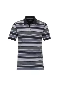 Мужская рубашка-поло в полоску CASAMODA, оливковый