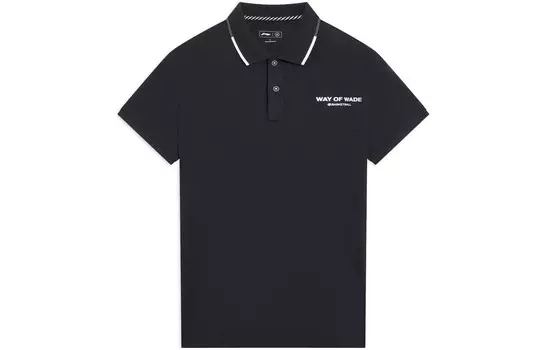 Мужская рубашка поло Wade Collection, черная Lining, черный