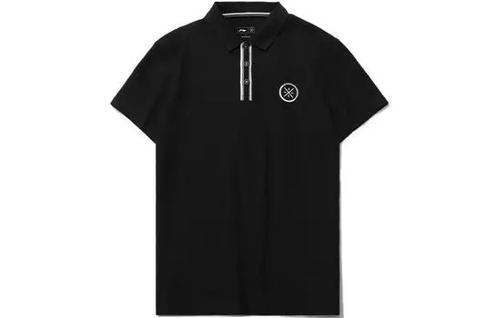 Мужская рубашка поло Wade Collection Lining, черный