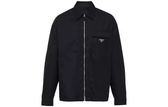 Мужская рубашка PRADA, цвет Black