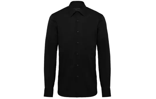 Мужская рубашка PRADA, цвет Black