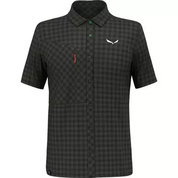 Мужская рубашка Puez Dry Salewa, оливковый