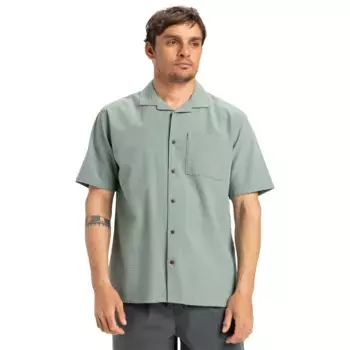Мужская рубашка Quiksilver Heartbeat, зеленый