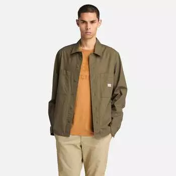 Мужская рубашка Ripstop Utility с длинным рукавом Timberland, цвет leaf green
