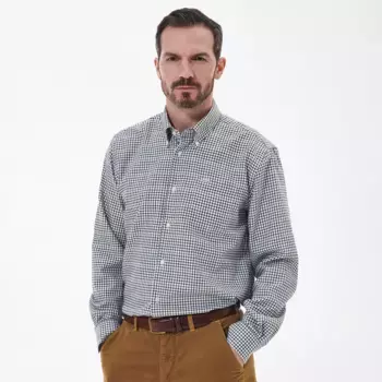 Мужская рубашка с длинным рукавом Barbour, белый