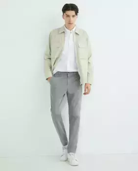 Мужская рубашка с длинным рукавом Boss Orange, бежевый