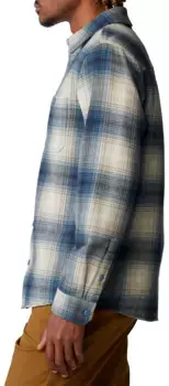 Мужская рубашка с длинным рукавом Mountain Hardwear, цвет Adriatic Blu Ombr Chk Prt