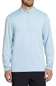 Мужская рубашка с длинным рукавом на молнии 1/4 Dsg Movement, синий