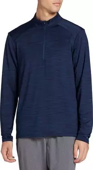 Мужская рубашка с длинным рукавом на молнии 1/4 Dsg Movement