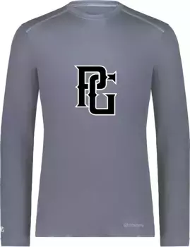 Мужская рубашка с длинным рукавом Perfect Game CoolCore, цвет Iron