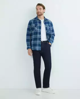 Мужская рубашка с длинными рукавами, большие размеры Levi's, синий