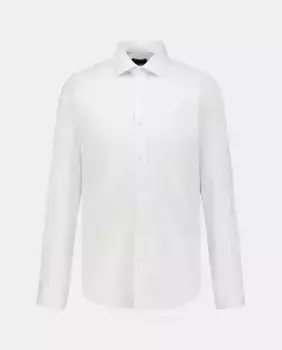 Мужская рубашка с двойными манжетами Coolmax Easy Wear, белый