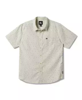 Мужская рубашка с коротким рукавом Freedom Mini Classic Quiksilver, серебряный