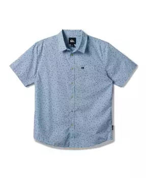 Мужская рубашка с коротким рукавом Freedom Mini Classic Quiksilver, синий