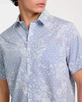 Мужская рубашка с коротким рукавом Guess Jeans, мультиколор