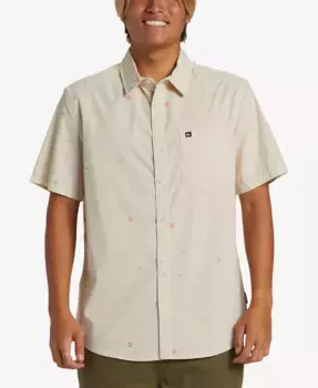 Мужская рубашка с коротким рукавом Mini Mo Classic Quiksilver, белый