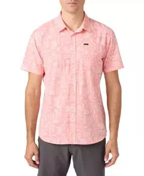 Мужская рубашка с коротким рукавом Traveler Traverse Slub O'Neill, оранжевый