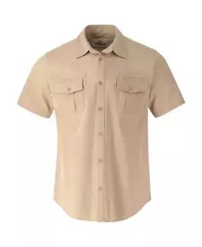 Мужская рубашка с коротким рукавом Utility Button Up Thorogood, коричневый/бежевый