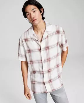 Мужская рубашка с короткими рукавами и воротником Resort Camp And Now This