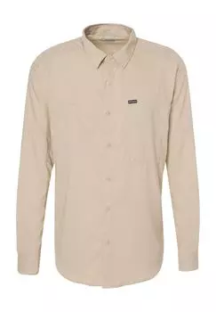 Мужская рубашка с короткими рукавами Silver Ridge Utility Lite, стандартного кроя Columbia, бежевый