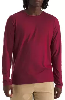 Мужская рубашка с круглым вырезом с длинными рукавами The North Face Dune Sky, цвет Beetroot