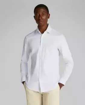 Мужская рубашка с принтом Calvin Klein, белый