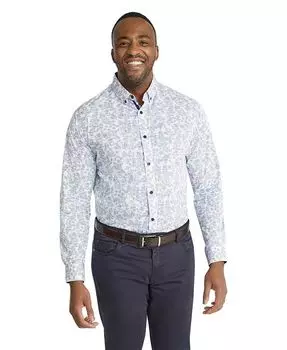 Мужская рубашка с принтом Donovan пейсли Johnny Bigg, белый