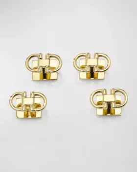 Мужская рубашка с заклепками золотого тона Cufflinks Inc., цвет Gold