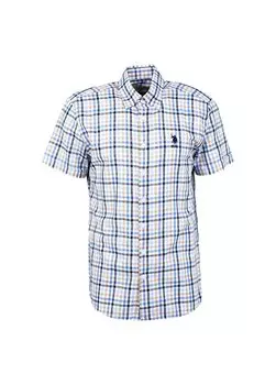 Мужская рубашка Saks с коротким рукавом СКАН U.S. Polo Assn.